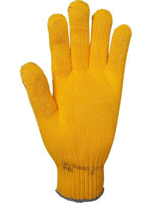 Guante Filetero Polipropileno Amarillo y Algodón Pesado 170