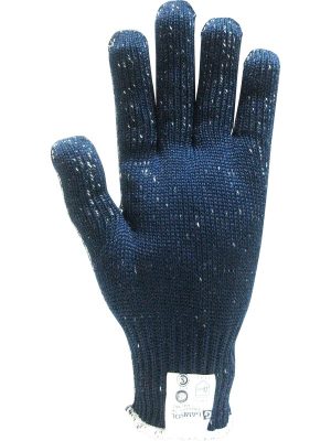 Guante jersey galga 7 de algodón y polipropileno azul. Pesado. 170AZULPEU