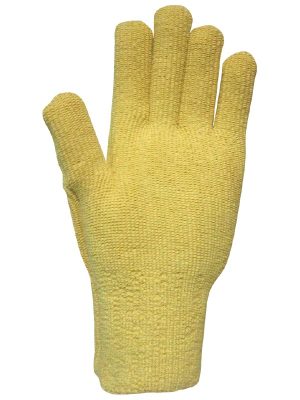 Guante tejido terrycloth de aramida y algodón. Puño elastizado. Liso. Largo 28 cm. 182