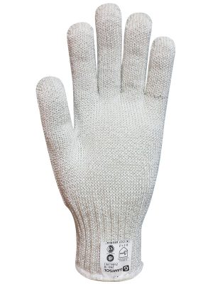Guante tejido jersey galga 7 CUT KEEPER con hilo de acero. Pesado. Liso. 290