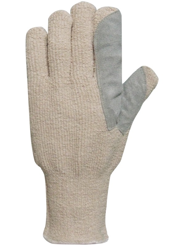 Guante terrycloth de algodón y poliéster. Refuerzo de descarne entre dedos 107RIP