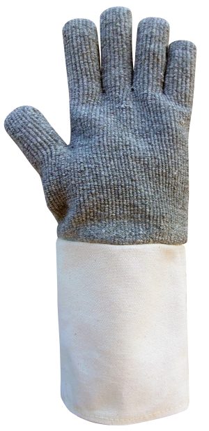 Guante terrycloth de algodón forte y poliéster, con forro de algodón y puño de lona 107FPL