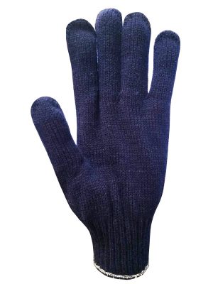 Guante tejido jersey galga 7 de acrílico 155G7